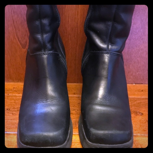 Tommy Hilfiger Shoes - Tommy Hilfiger black leather boots size 7.5